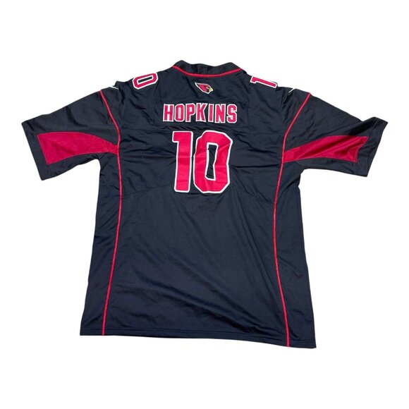 Arizona Cardinals DeAndre Hopkins #10 NFL Black & Red Jersey XXL Nike On Field - Picture 1 of 6